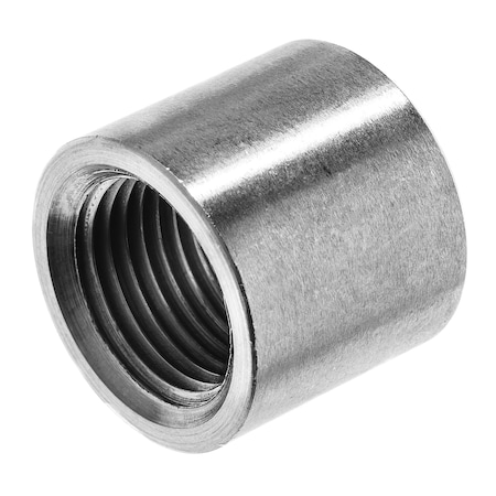Pipe Fitting - 316SS - #3000 - Half Coupling - 1/2 FNPT X Butt Weld